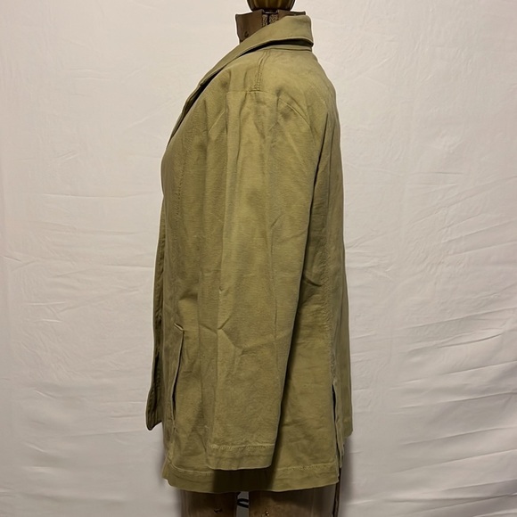 EILEEN FISHER ORGANIC COTTON BLAZER MEDIUM - Picture 5 of 12